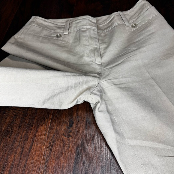 Ann Taylor Tan Trousers Signature Fit Mid to high Rise Size 6 EUC - Picture 5 of 14